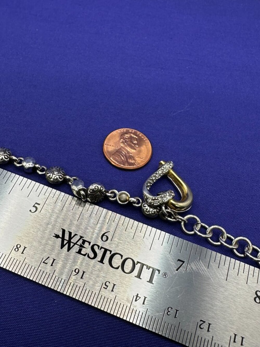 Brighton Awakened Heart Silver-Plated Heart Charm Bracelet - Picture 9 of 15